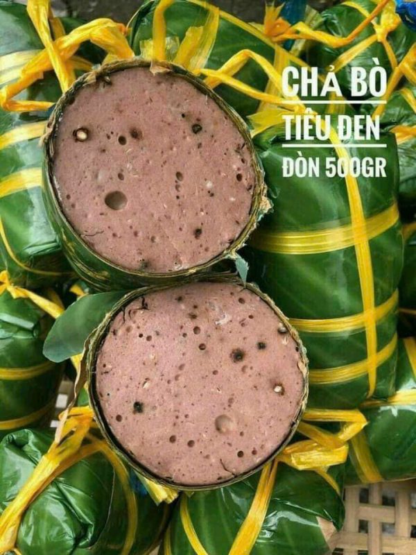 Chả Bò Tiêu Đen