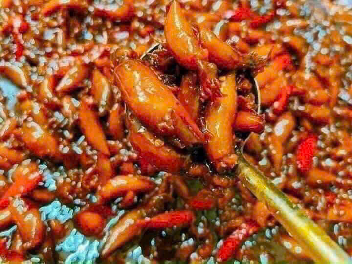 Mực sữa rim nước mắm